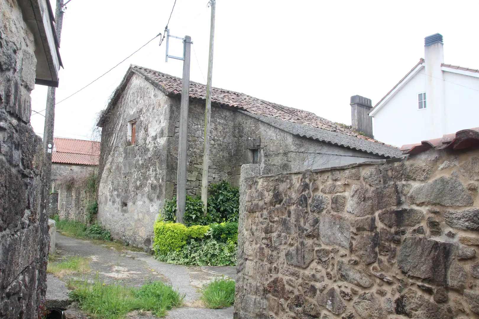 Vista exterior de Casa o chalet en venta en Rois con Jardín privado