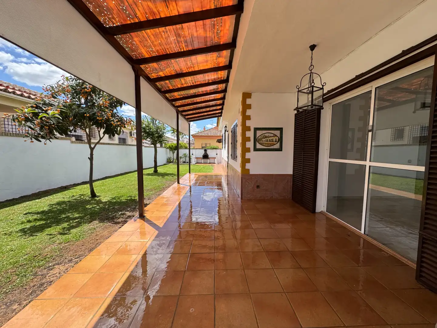 Terraza de Casa o chalet de alquiler en Espartinas con Aire acondicionado, Calefacción y Jardín privado