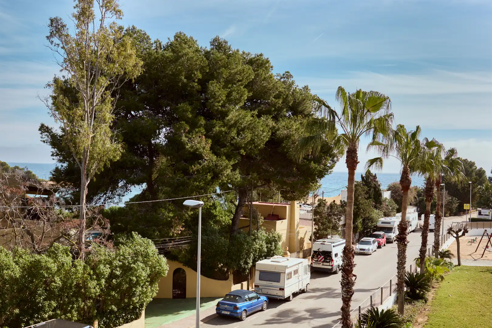 Vista exterior de Pis en venda en Santa Eulària des Riu amb Aire condicionat, Calefacció i Terrassa