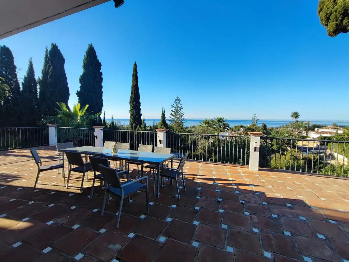 Terrassa de Casa adosada en venda en Marbella amb Aire condicionat, Terrassa i Traster