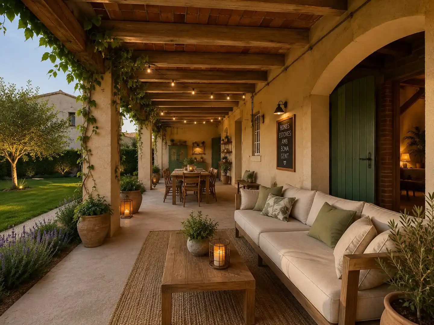 Terrace of Country homes for sale in Peralada  with Heating, Private garden and Terrace