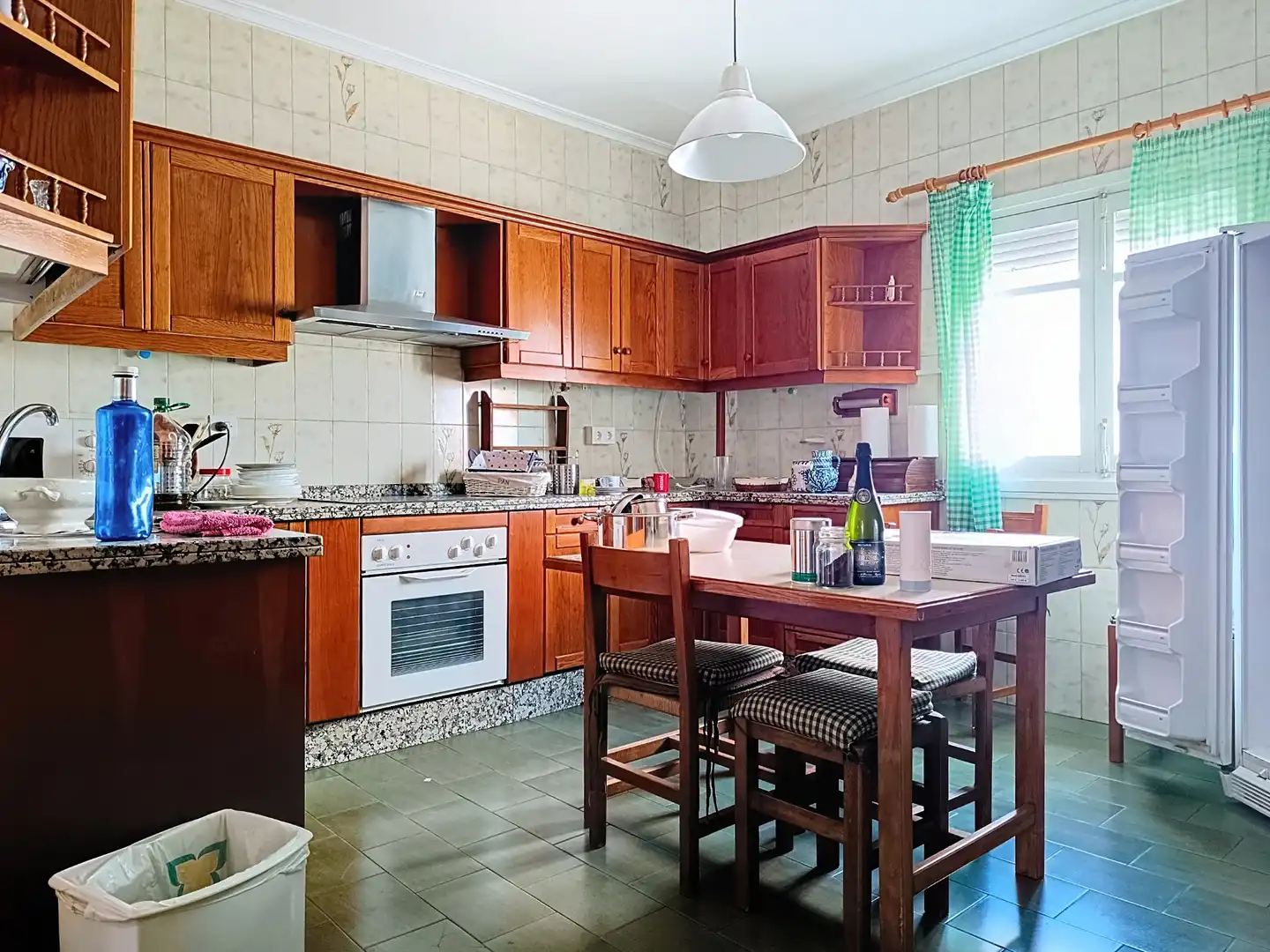Cuina de Casa o xalet en venda en Mancha Real amb Calefacció, Terrassa i Moblat