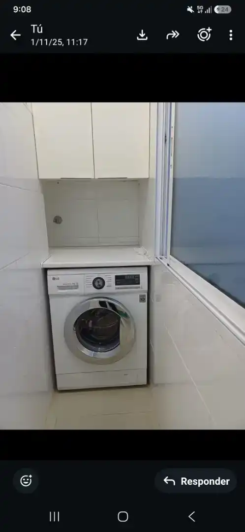 Küche von Wohnung zur Miete in  Huelva Capital mit Klimaanlage und Balkon