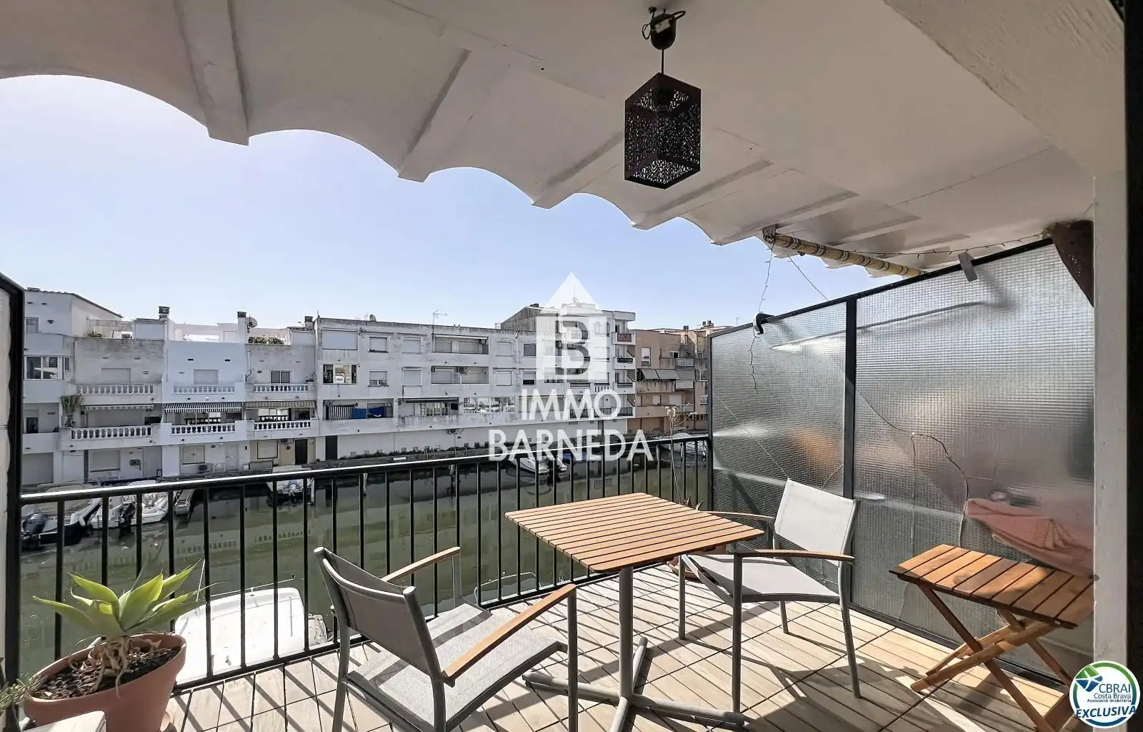 Balcony of Flat for sale in Empuriabrava  with Air Conditioner, Heating and Terrace