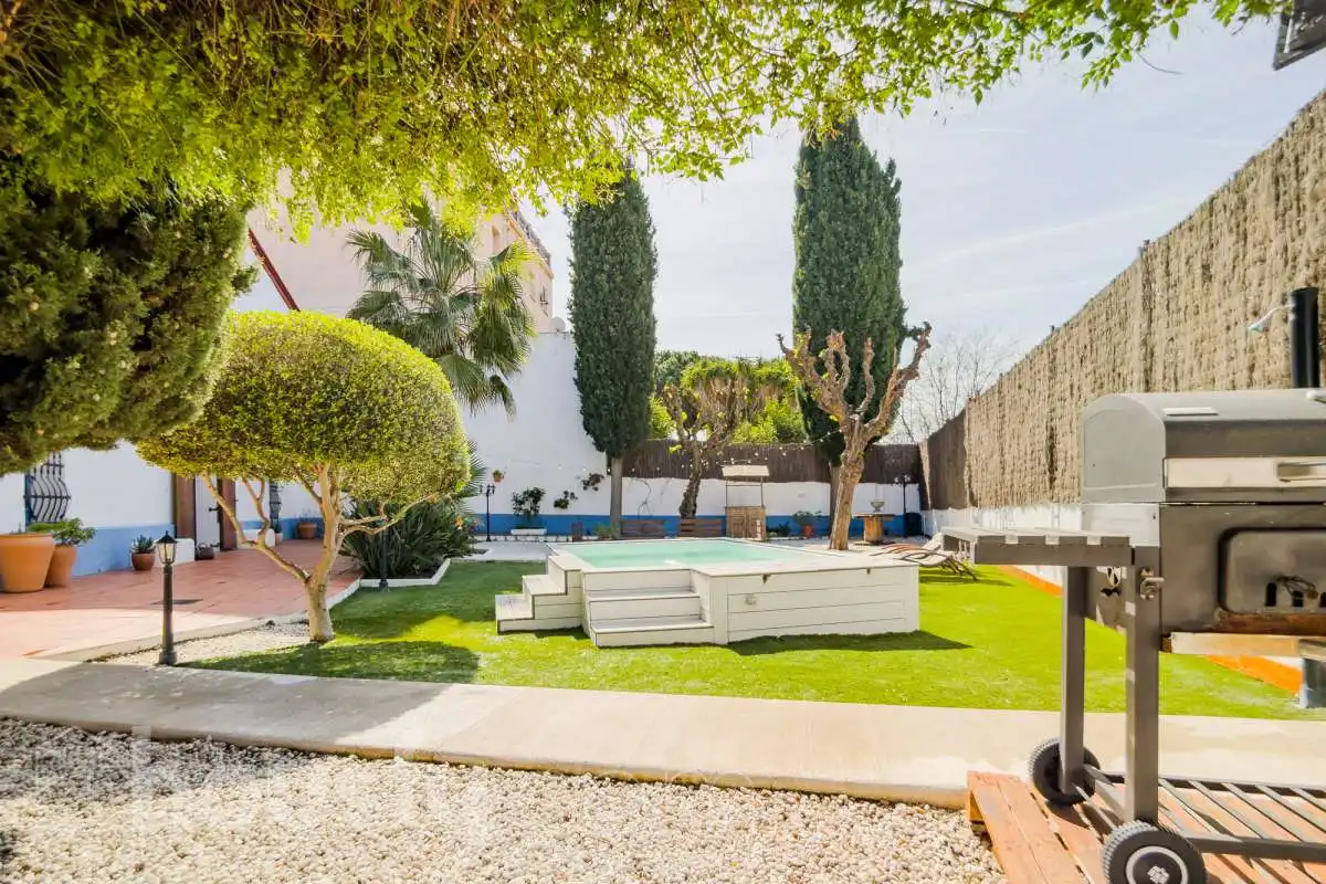 Jardín de Finca rústica en venta en Montgat con Calefacción, Jardín privado y Terraza