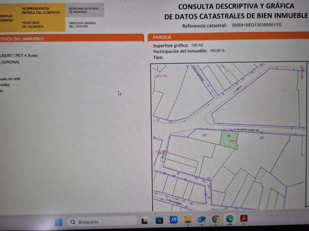 Terreny residencial en venda a Carrer Salvador Albert I Pey 4, imagen 5