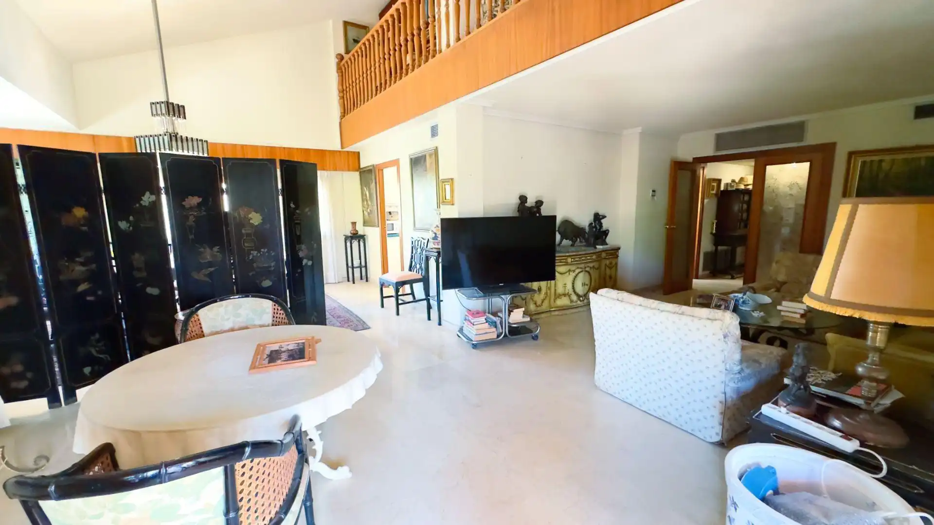 Sala d'estar de Dúplex en venda en Benidorm amb Aire condicionat, Calefacció i Moblat