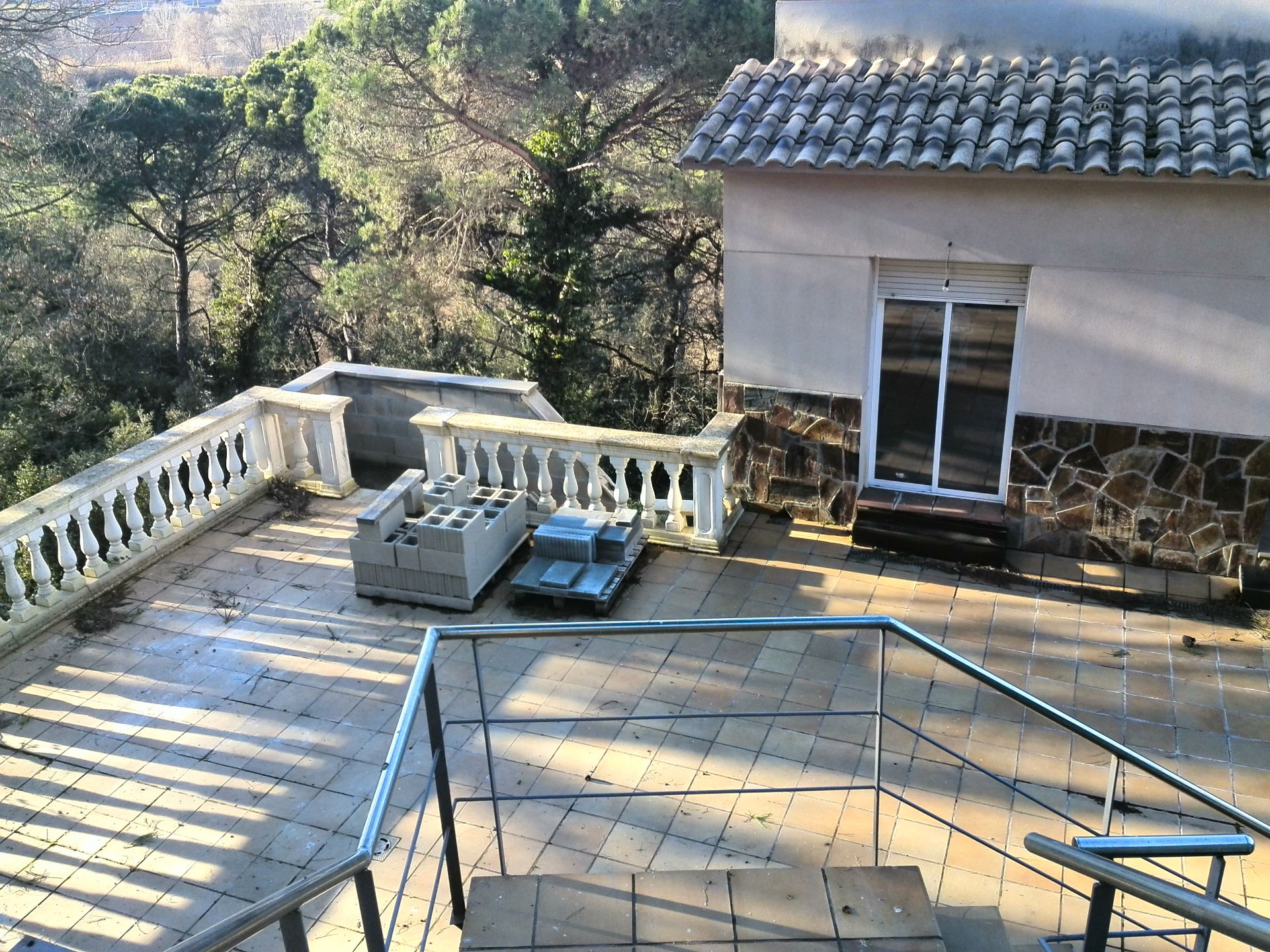 Terrassa de Casa o xalet en venda en Vilanova del Vallès amb Jardí privat i Balcó