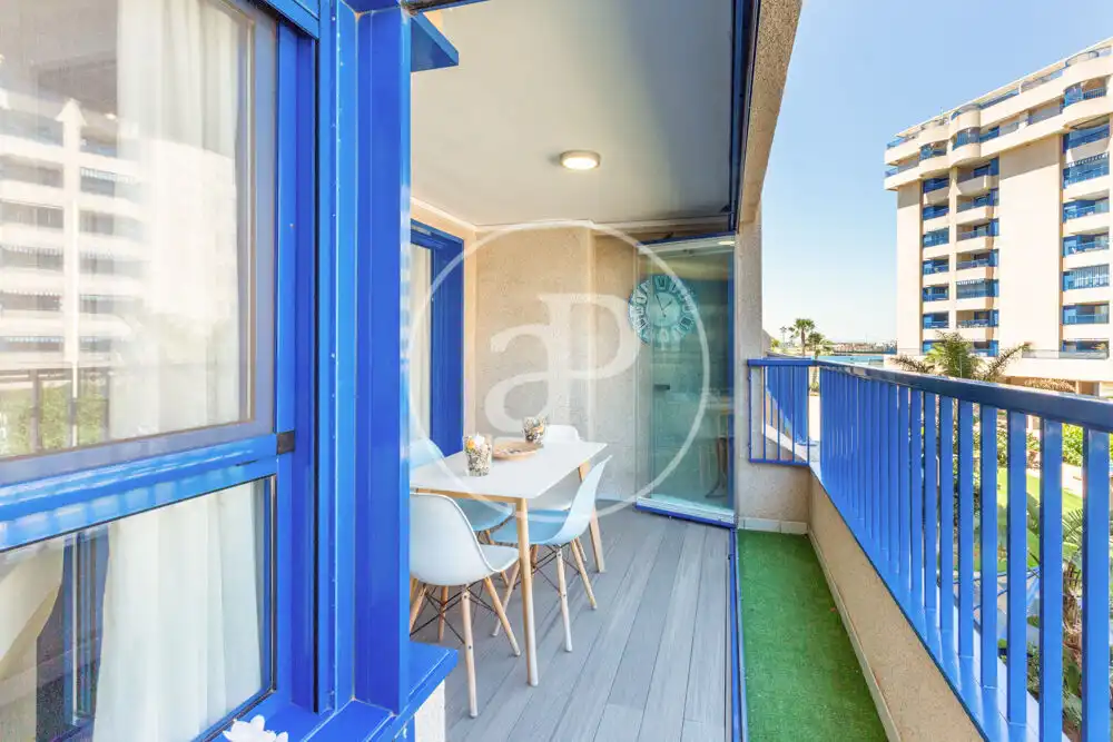 Balcony of Flat for sale in Alboraya  with Air Conditioner, Heating and Private garden