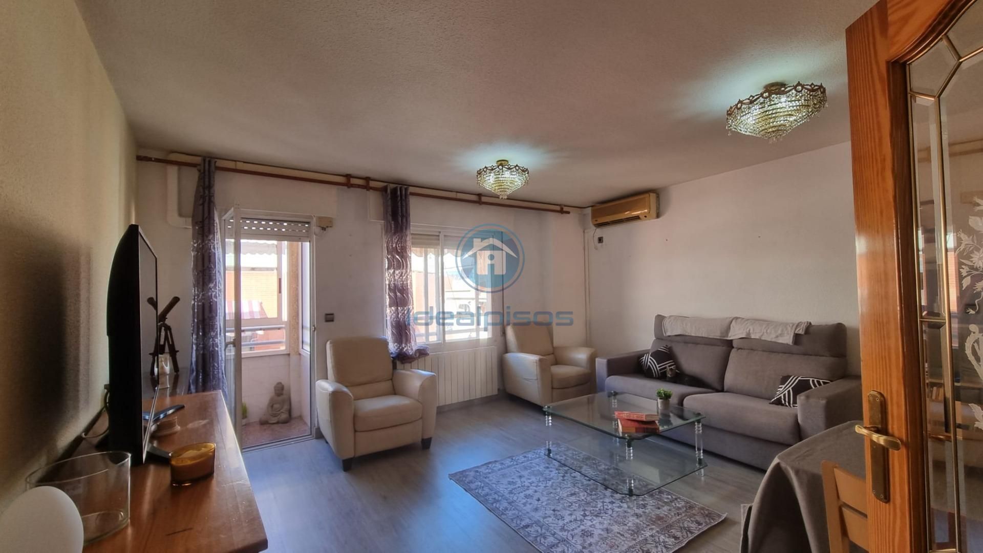 Sala de estar de Piso en venta en Alicante / Alacant con Aire acondicionado, Calefacción y Terraza