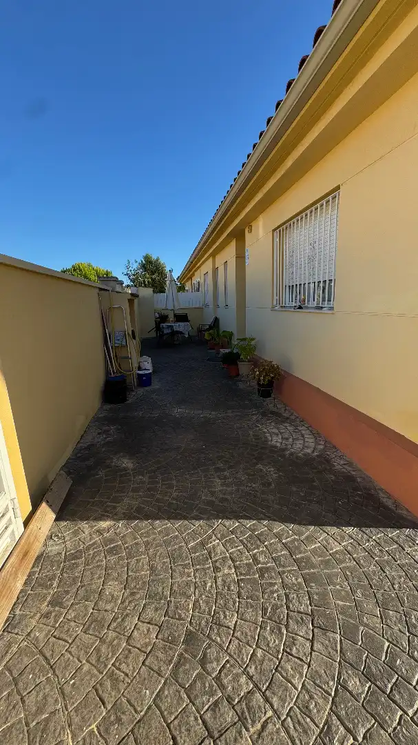 Exterior view of Detached homes for sale in La Riera de Gaià  with Air Conditioner, Heating and Private garden