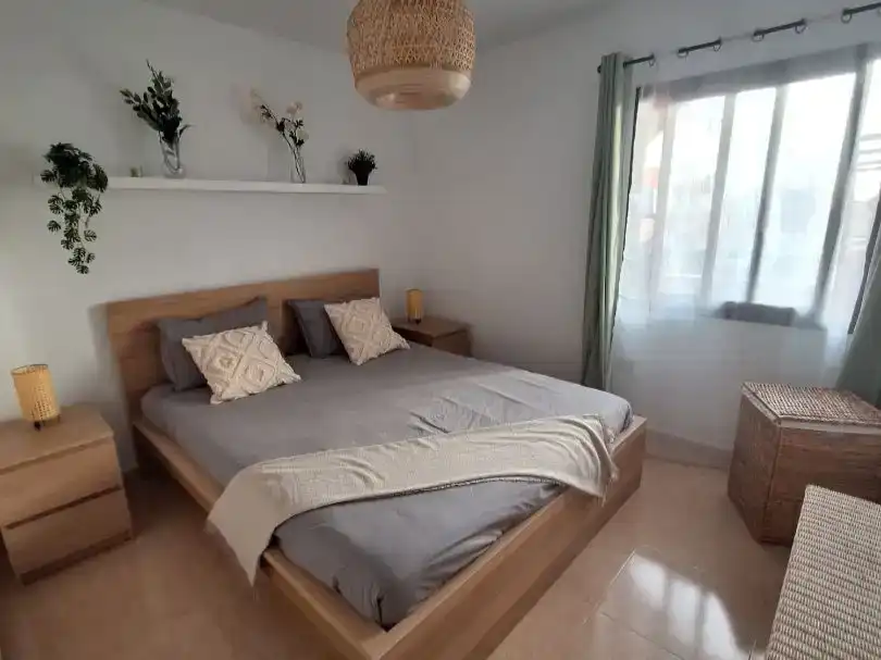 Bedroom of Flat for rent in La Oliva  with Swimming Pool and Furnished