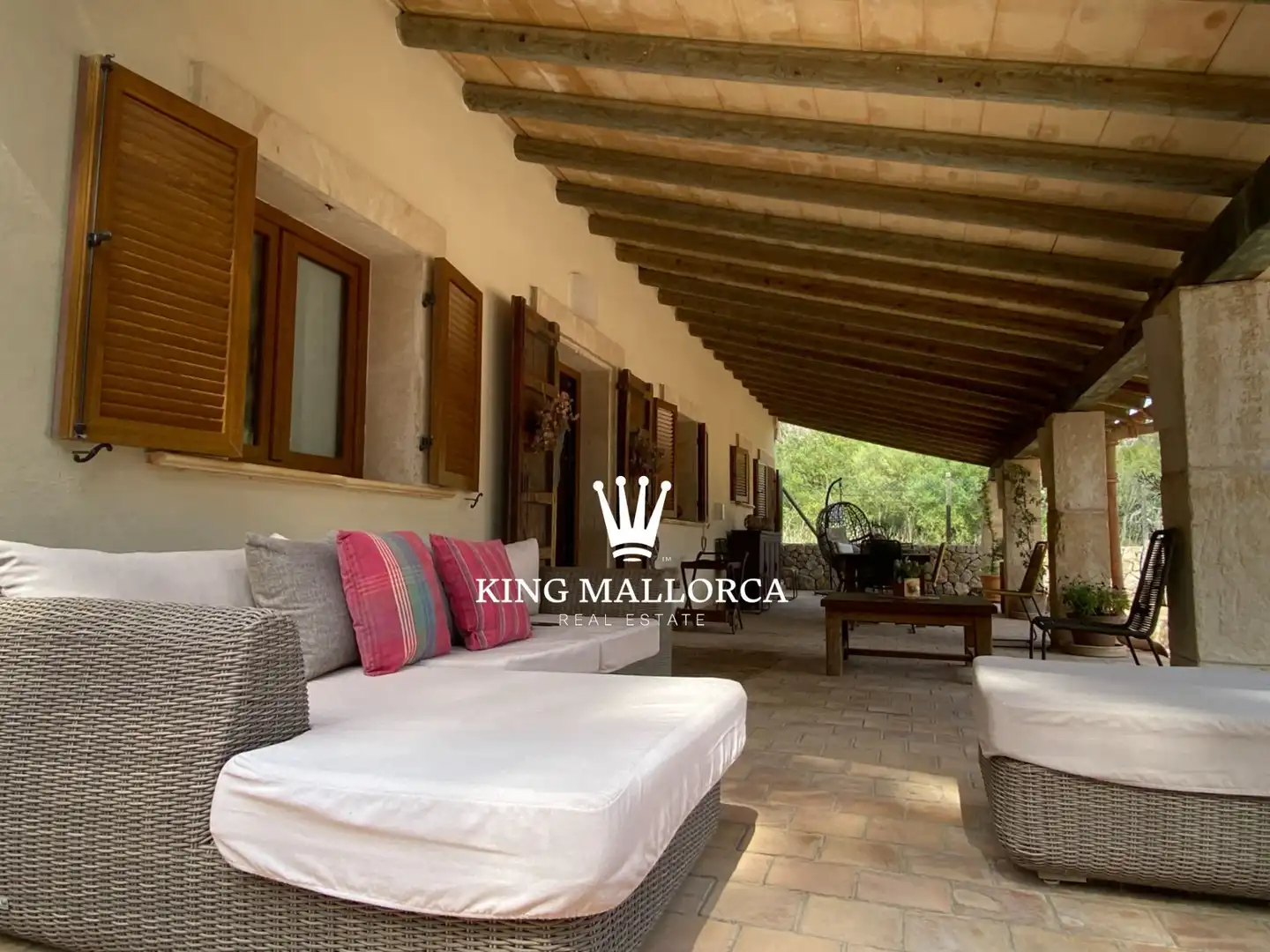Terraza de Casa o chalet en venta en Calvià con Aire acondicionado, Calefacción y Jardín privado