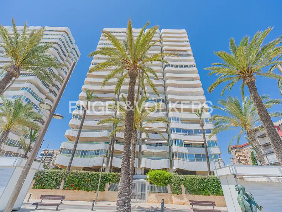 Exterior view of Flat for rent in Alicante / Alacant  with Heating, Terrace and Furnished