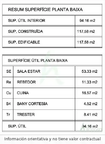 Casa amb terrassa en venda a Aiguafreda, imagen 29