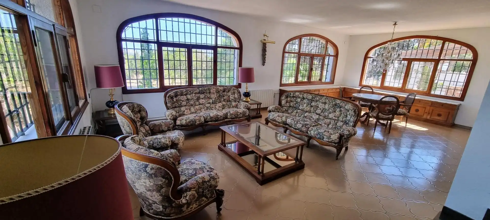 Living room of Houses for rent in El Puig de Santa Maria  with Heating, Private garden and Terrace