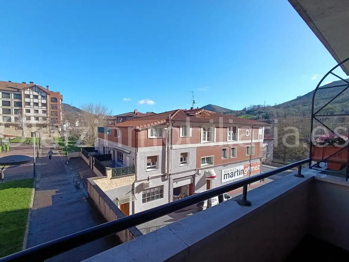 Vista exterior de Piso en venta en Balmaseda con Calefacción, Amueblado y Balcón