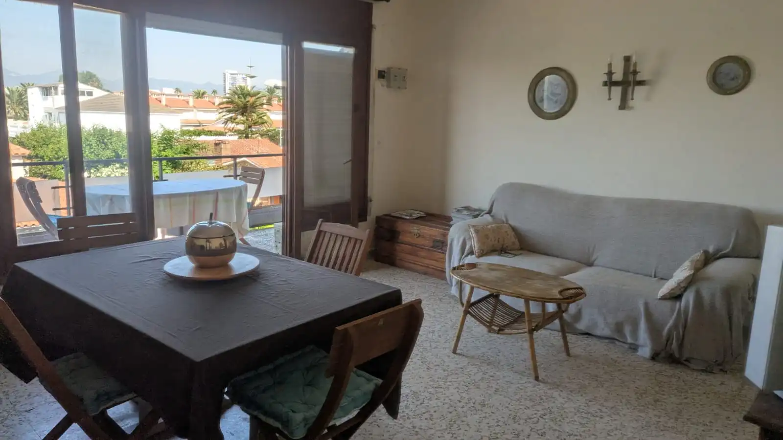 Sala de estar de Apartamento en venta en Cambrils con Terraza, Amueblado y Lavadora