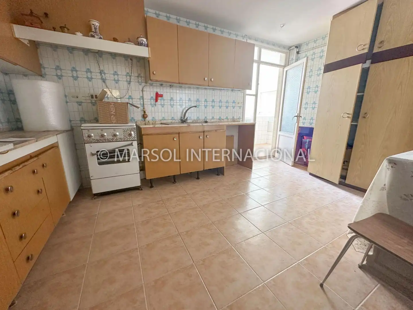 Cocina de Apartamento en venta en Orihuela con Parquet y Terraza