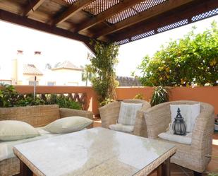 Terrace of Single-family semi-detached for sale in Marbella