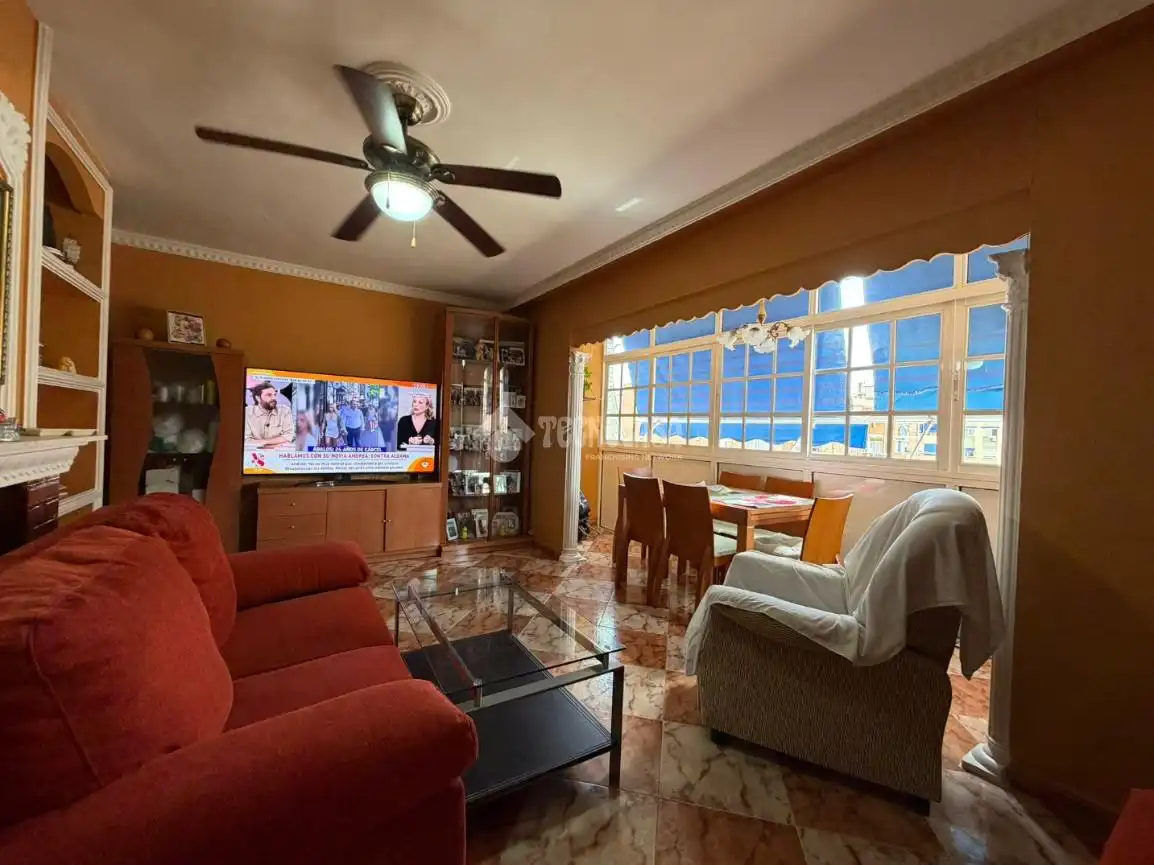 Wohnzimmer von Wohnung zum Verkauf in Málaga mit Heizung, Terrasse und Möbliert