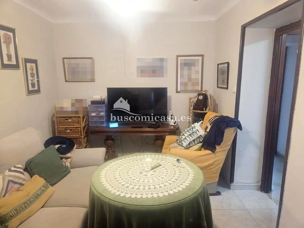 Sala d'estar de Casa adosada en venda en Jaén amb Terrassa