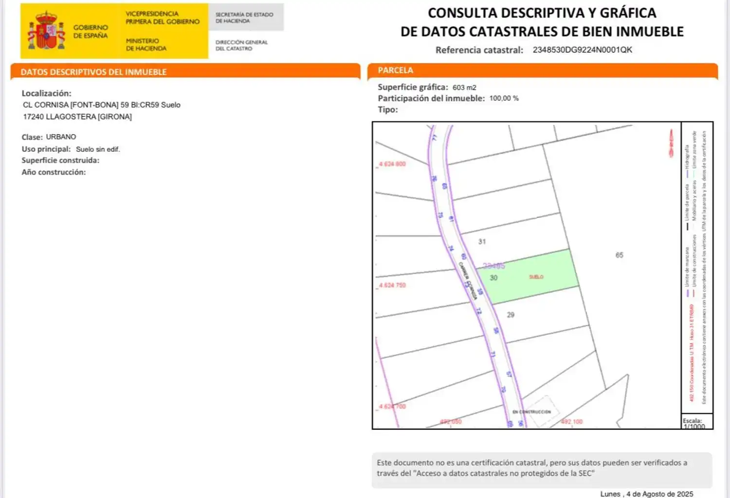 Terrenys i solars en venda a Calle Cornisa, imagen 19