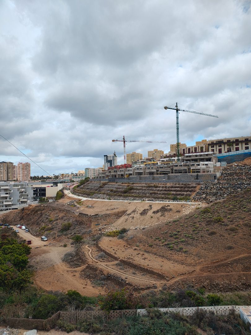 Exterior view of Single-family semi-detached for sale in Las Palmas de Gran Canaria