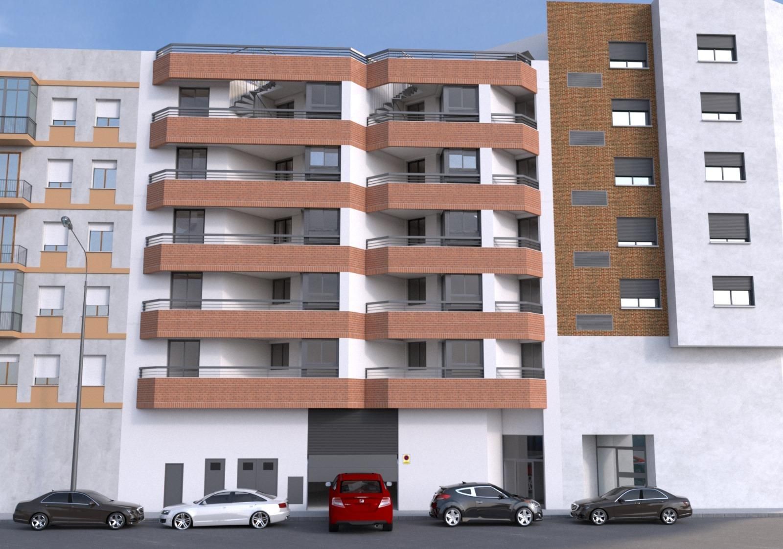 Vista exterior de Pis en venda en Castellón de la Plana / Castelló de la Plana amb Aire condicionat, Calefacció i Terrassa