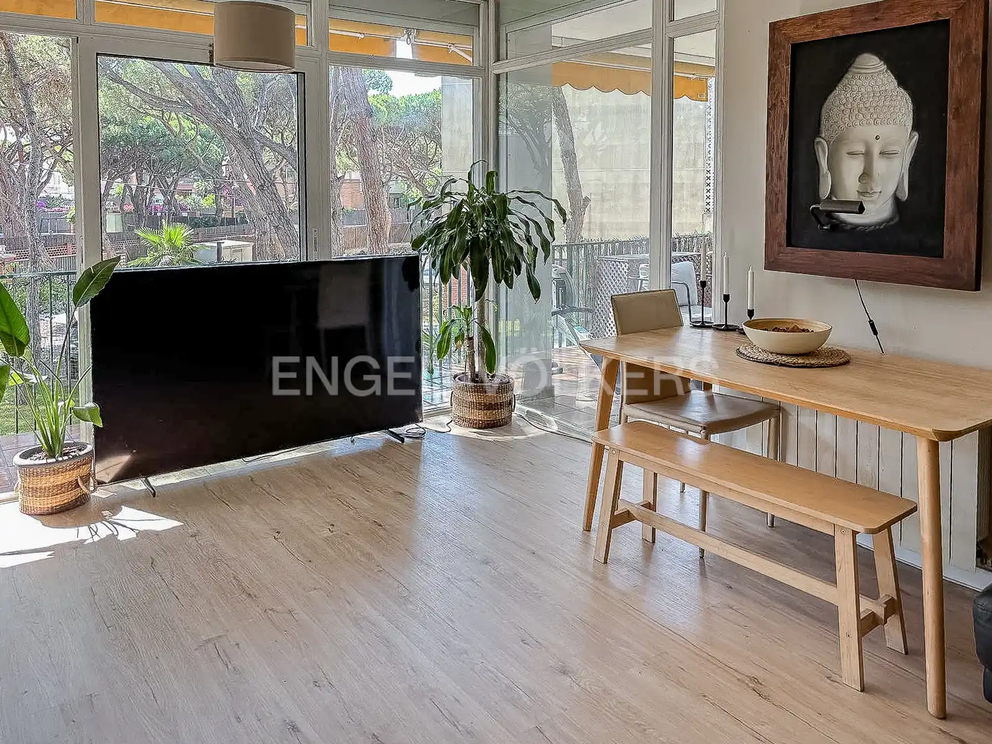 Dining room of Flat for rent in Gavà  with Air Conditioner, Heating and Private garden