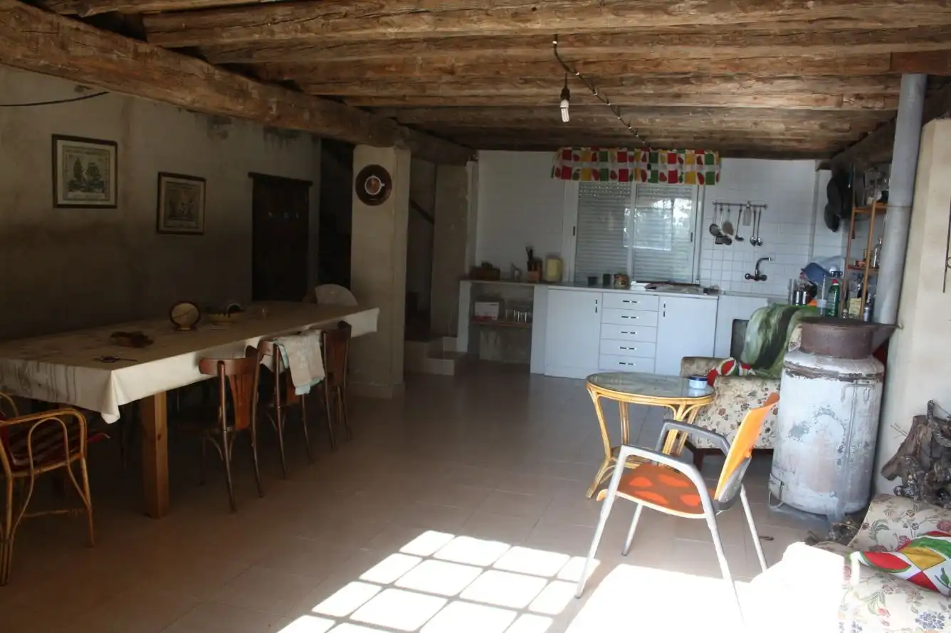 Cocina de Finca rústica en venta en Torremenga con Jardín privado, Terraza y Amueblado