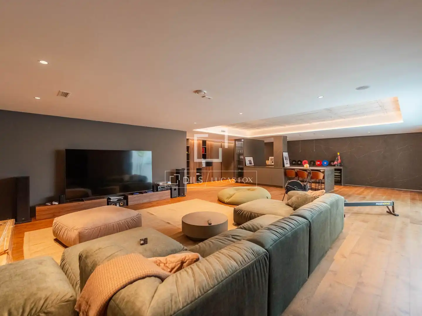 Sala de estar de Casa o chalet en venta en Godella con Aire acondicionado, Calefacción y Jardín privado