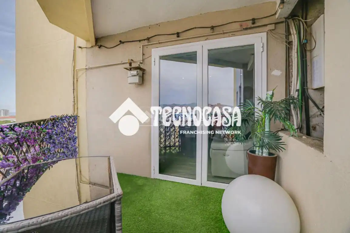 Terrasse von Wohnung zum Verkauf in Badalona mit Terrasse