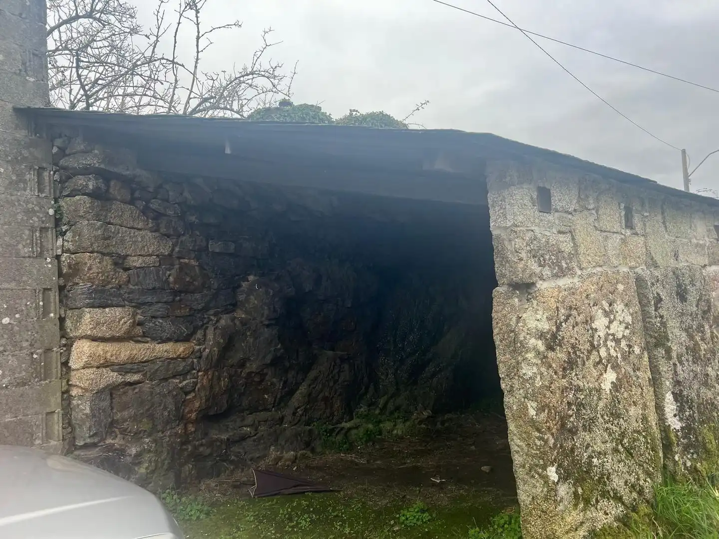 Vista exterior de Casa o xalet en venda en A Capela , A Coruña