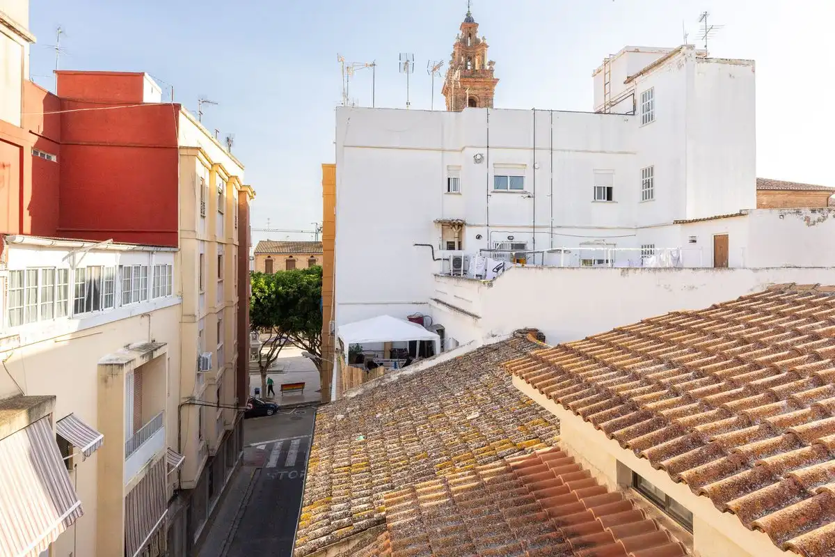 Außenansicht von Dachboden zum Verkauf in Foios mit Klimaanlage, Heizung und Terrasse