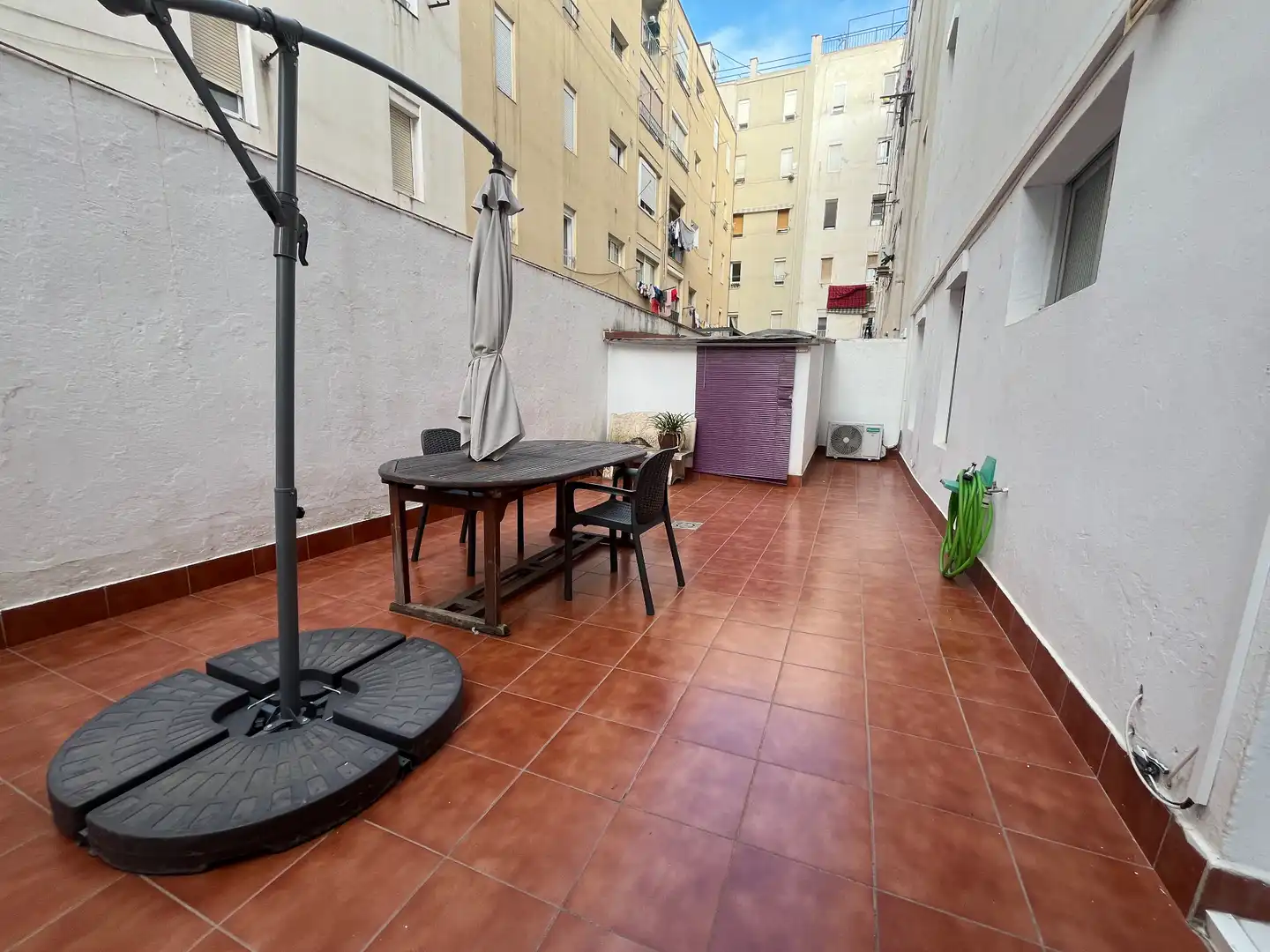 Terraza de Planta baja de alquiler en Cerdanyola del Vallès con Calefacción, Terraza y Trastero