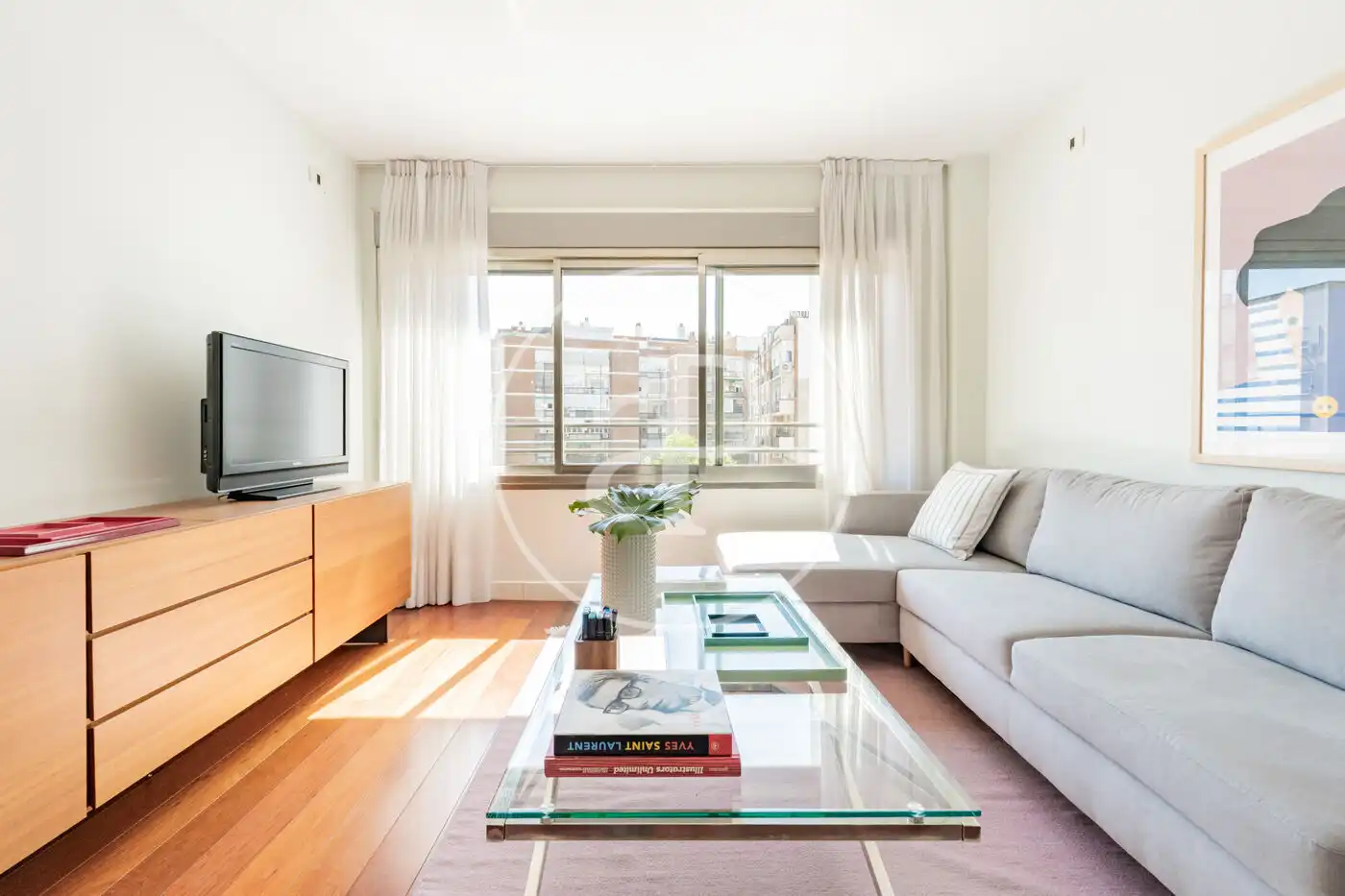 Wohnzimmer von Wohnung zum Verkauf in Madrid mit Klimaanlage, Heizung und Möbliert