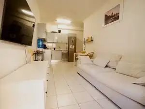Wohnzimmer von Wohnung zum Verkauf in Las Palmas de Gran Canaria mit Klimaanlage, Terrasse und Möbliert