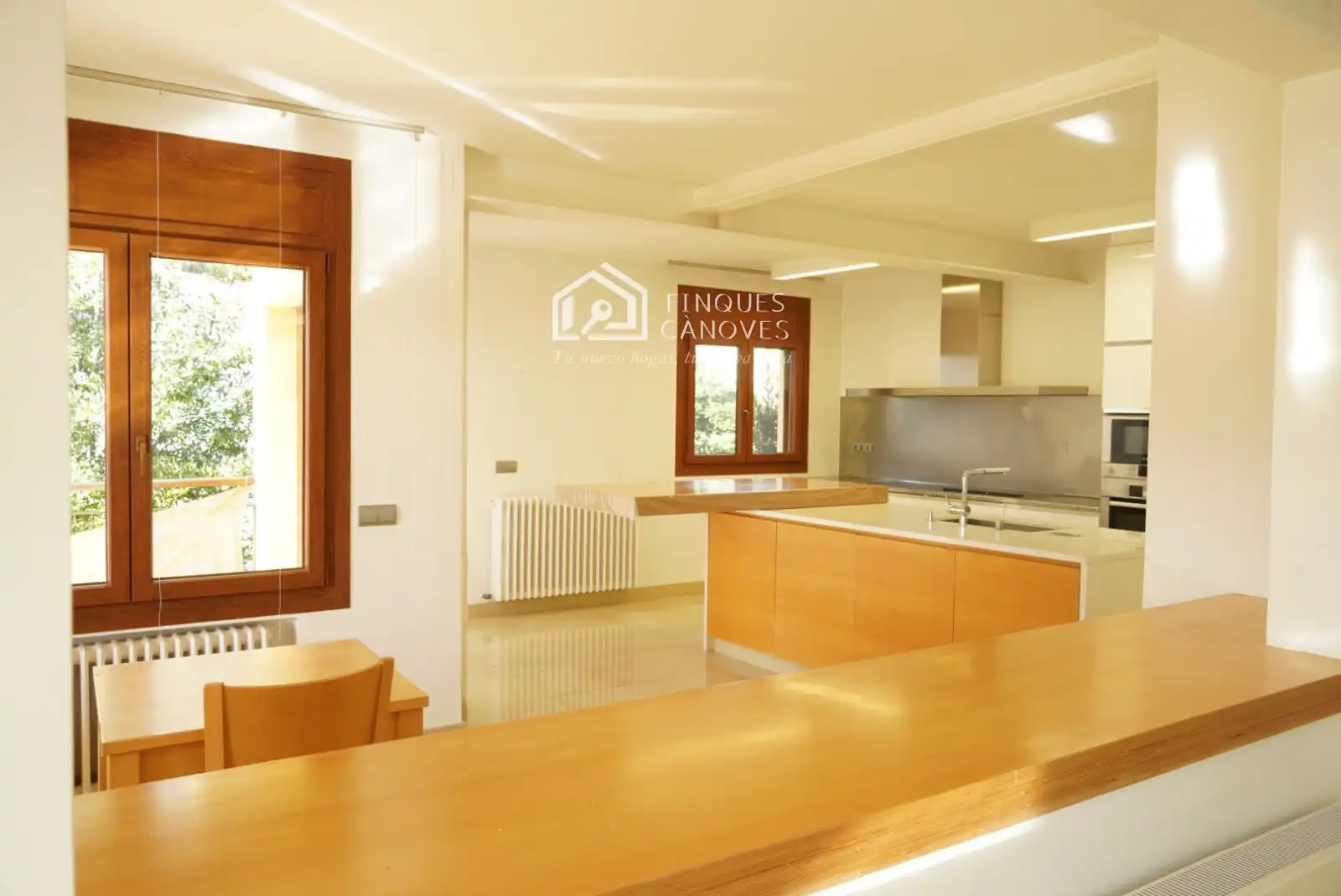 Küche von Haus oder Chalet zum Verkauf in Banyoles mit Klimaanlage, Heizung und Privatgarten