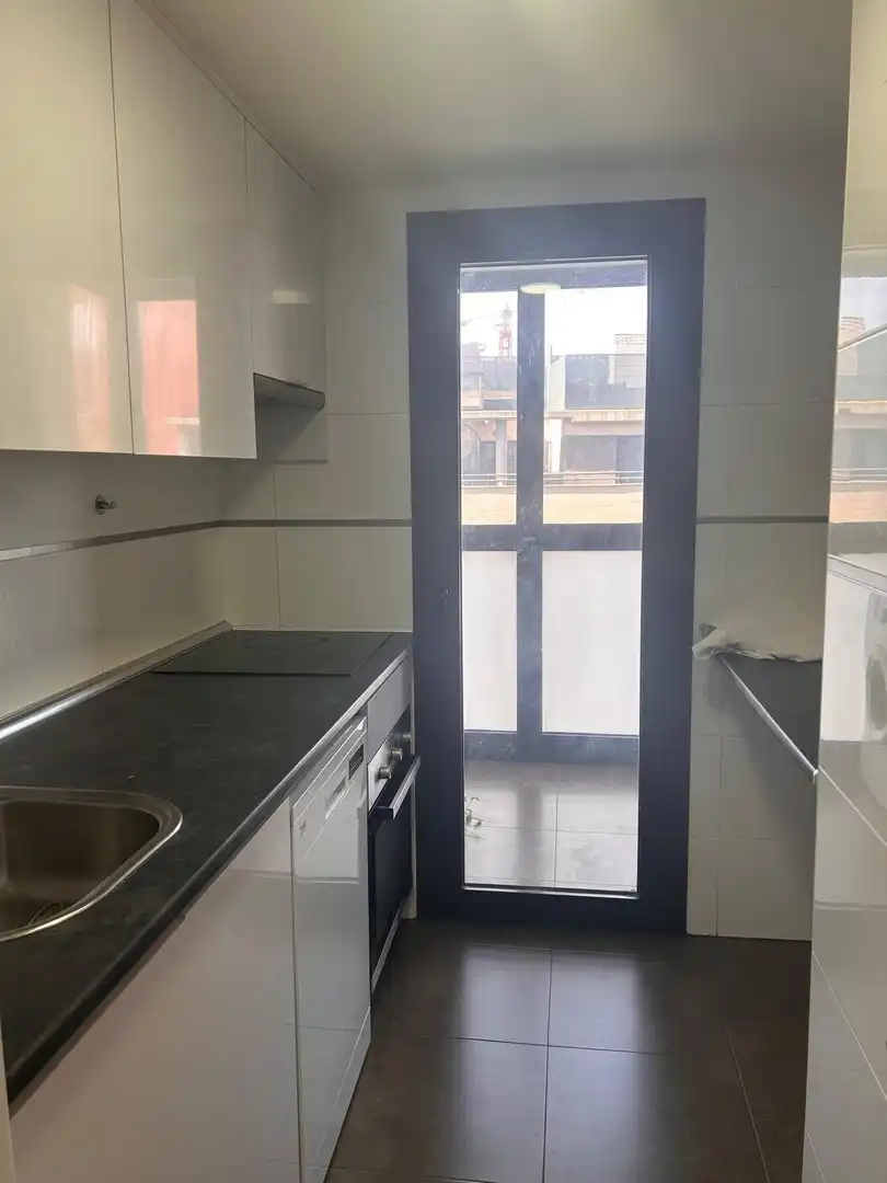 Kitchen of Flat for rent in Madrid  with Storage room and Community pool