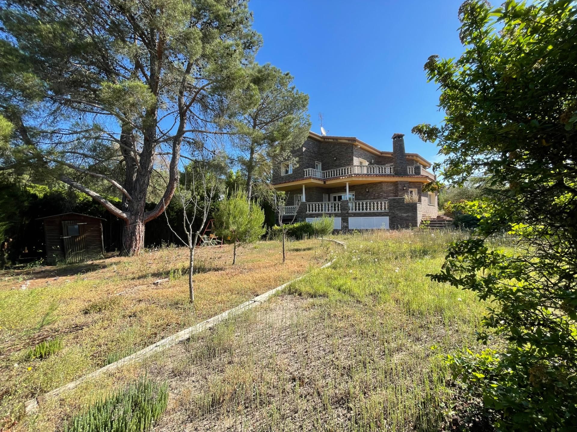 Exterior view of House or chalet for sale in Òdena  with Air Conditioner, Heating and Private garden