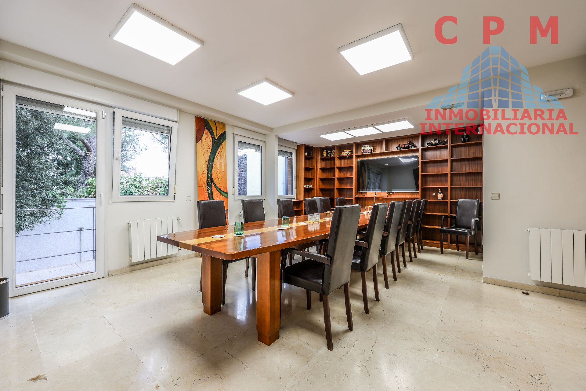 Single-family semi-detached to rent in  Madrid Capital  with Air Conditioner, Heating and Private garden