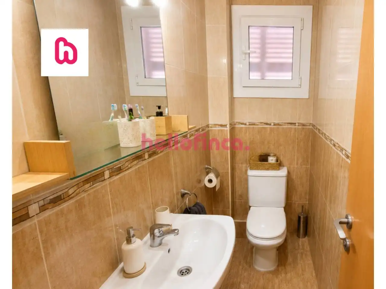 Baño de Piso en venta en Vilafranca del Penedès con Calefacción, Parquet y Terraza