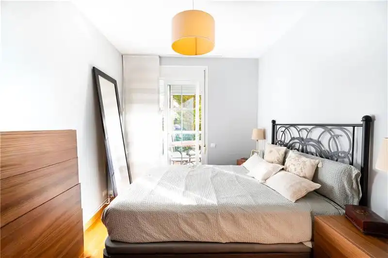 Schlafzimmer von Wohnungen zum Verkauf in  Palma de Mallorca mit Klimaanlage, Terrasse und Abstellraum
