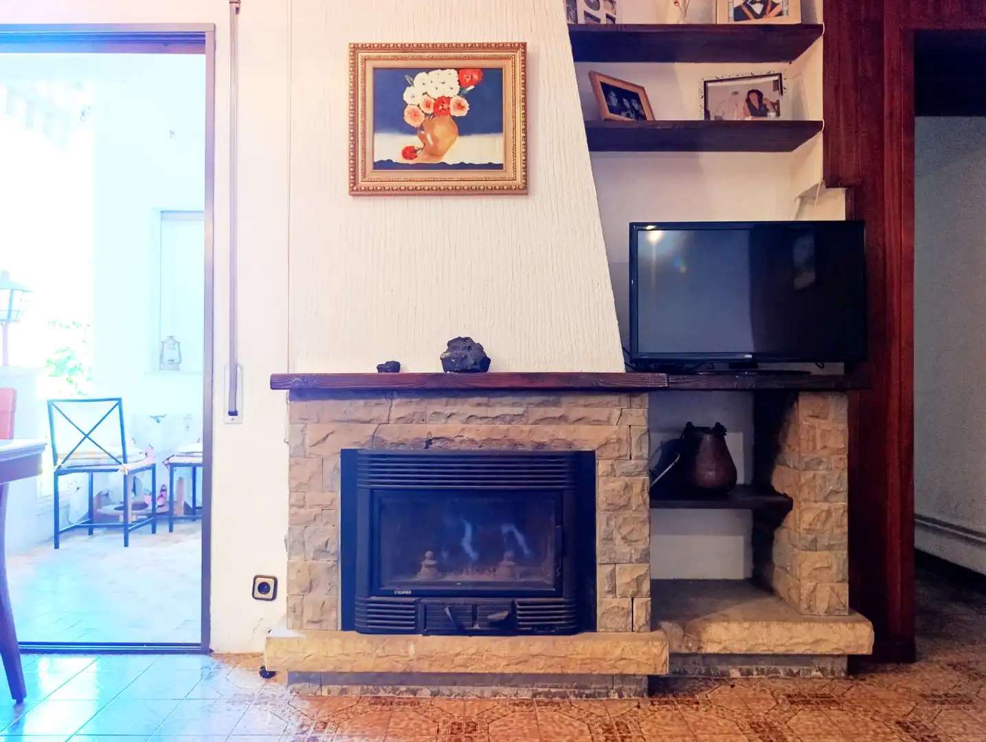 Sala de estar de Piso en venta en Malgrat de Mar con Calefacción, Terraza y Trastero