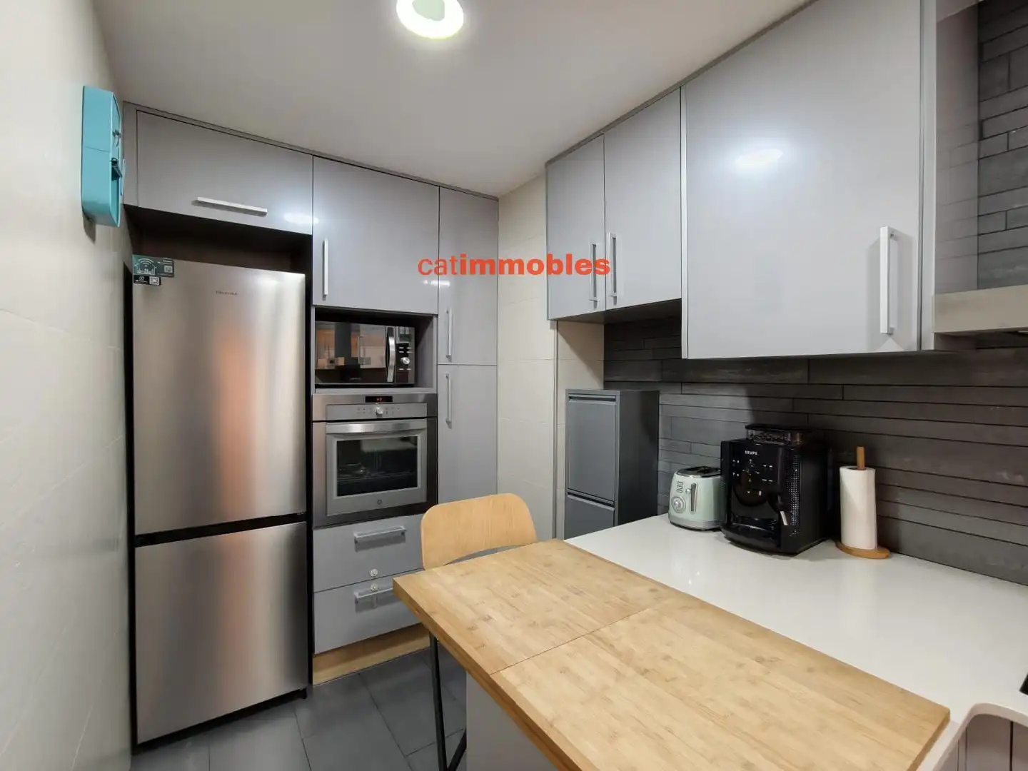 Kitchen of Duplexes for sale in Sant Cugat del Vallès  with Air Conditioner, Heating and Terrace