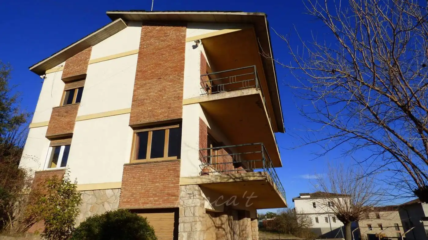 Vista exterior de Casa o xalet en venda en Moià amb Calefacció, Terrassa i Traster