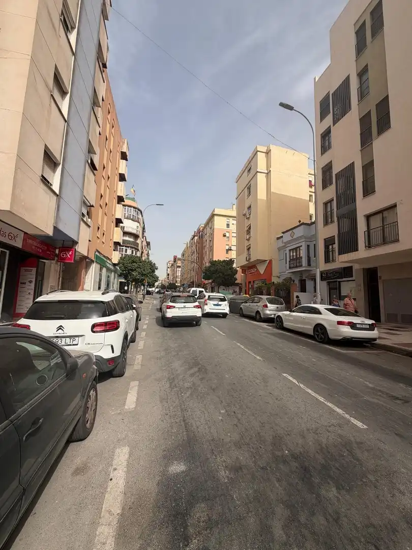 Vista exterior de Pis en venda en Málaga amb Aire condicionat, Jardí privat i Moblat