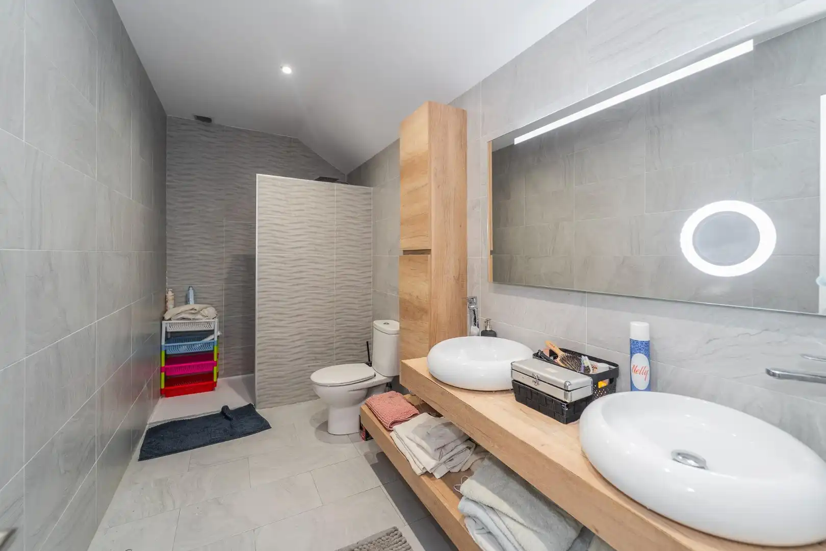 Baño de Casa o chalet en venta en Olías del Rey con Aire acondicionado, Calefacción y Jardín privado