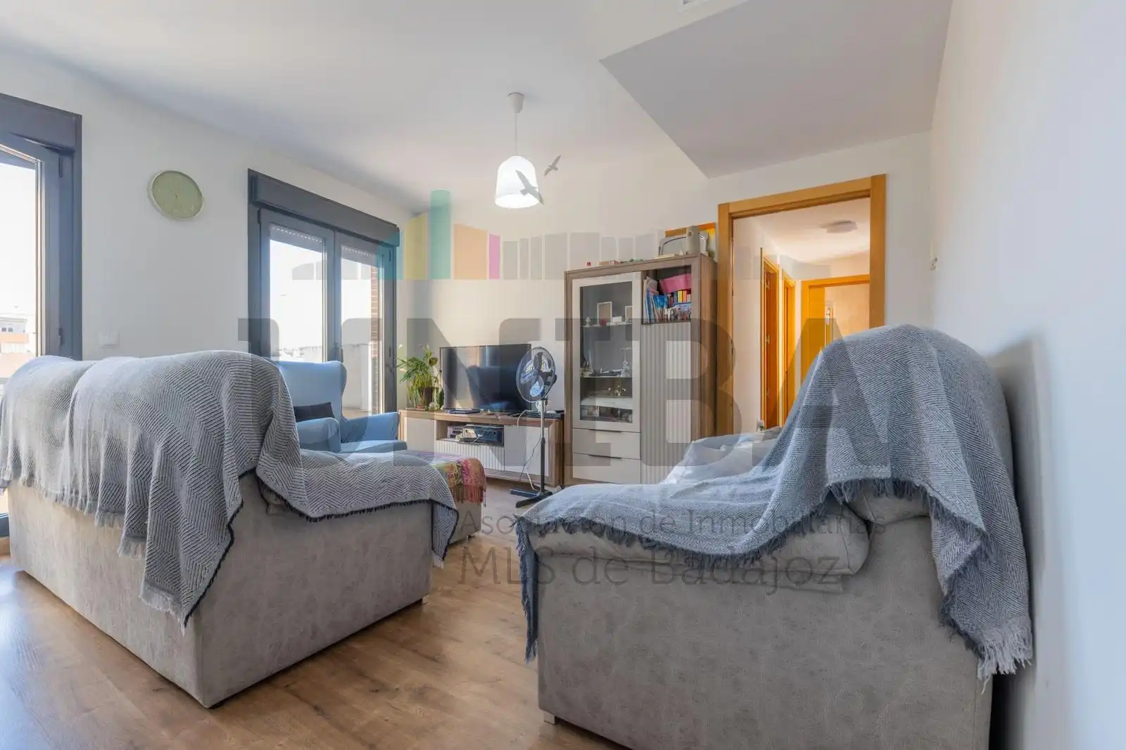 Sala de estar de Apartamento en venta en Badajoz con Aire acondicionado y Calefacción